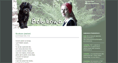 Desktop Screenshot of blog-bobika.eu